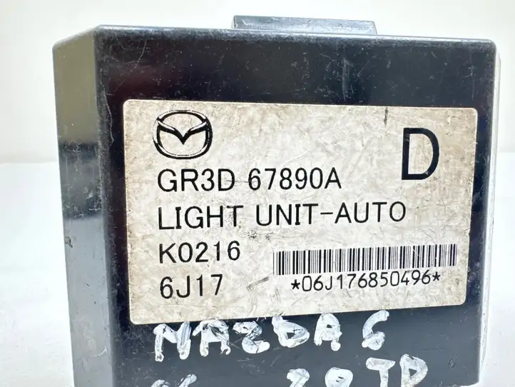 Mazda 6 (2005 - 2007) GR3D67890A Блок управления светом — фото 4