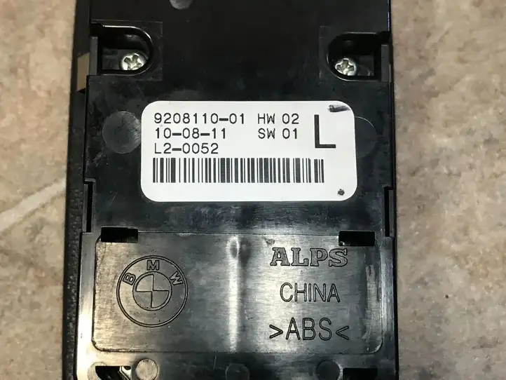 BMW 1 F20 F21 (2011 - 2019) 9208110 Блок кнопок стеклоподъемников — фото 3