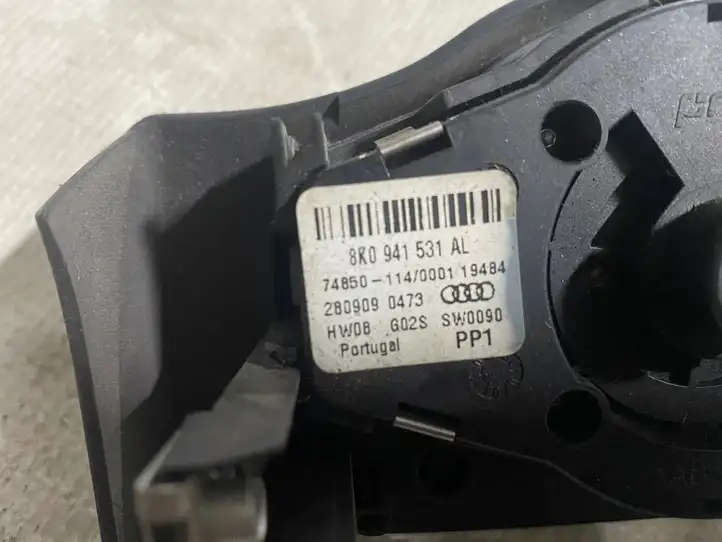 Audi A4 S4 B8 8K (2007 - 2011) 8K0941531AL Включатель фонарей — фото 3