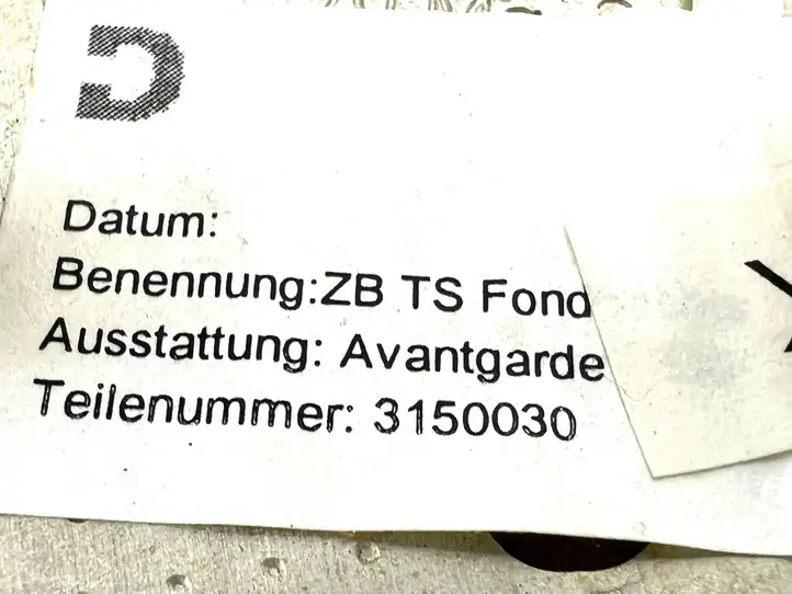 Mercedes-Benz E W211 (2002 - 2009) 204968 Обшивка задней двери — фото 3