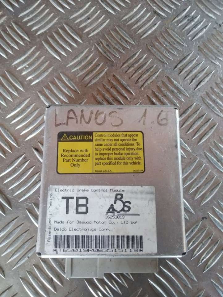 16253019 Daewoo Lanos ABS valdymo blokas