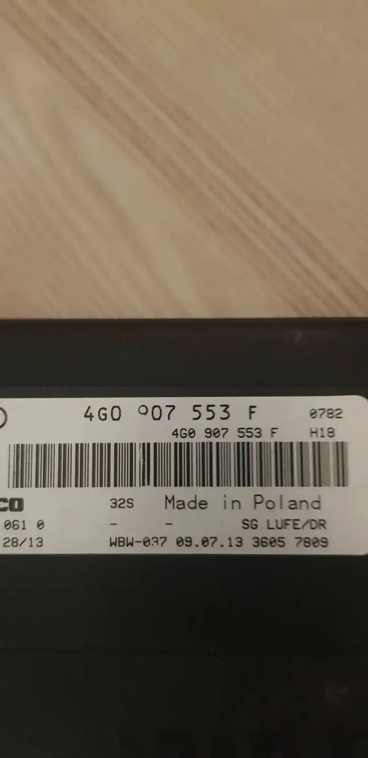 Audi A6 Allroad C7 (2014 - 2018) 4G0907553F Блок управления подвеской — фото 3
