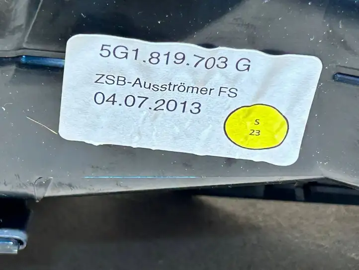 Volkswagen Golf VII (2013 - 2019) 5G1819703G Боковой воздушный дефлектор — фото 3