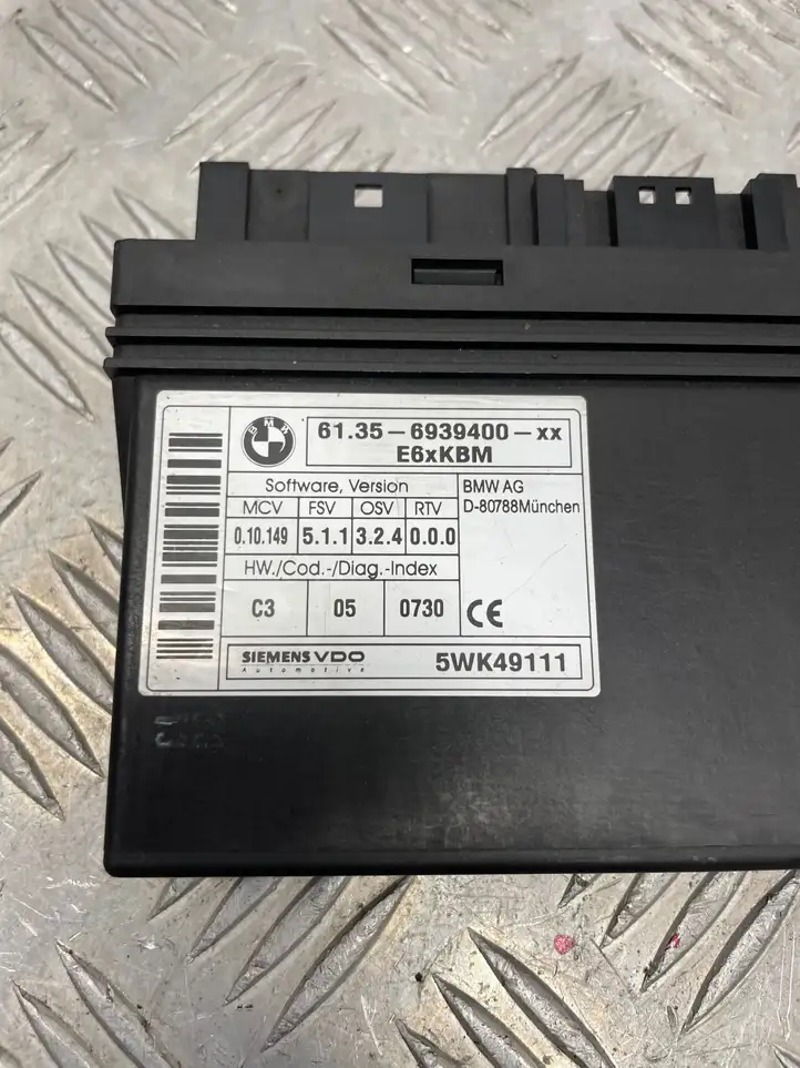 BMW 5 E60 E61 (2004 - 2010) 6939400 Модуль комфорта — фото 4