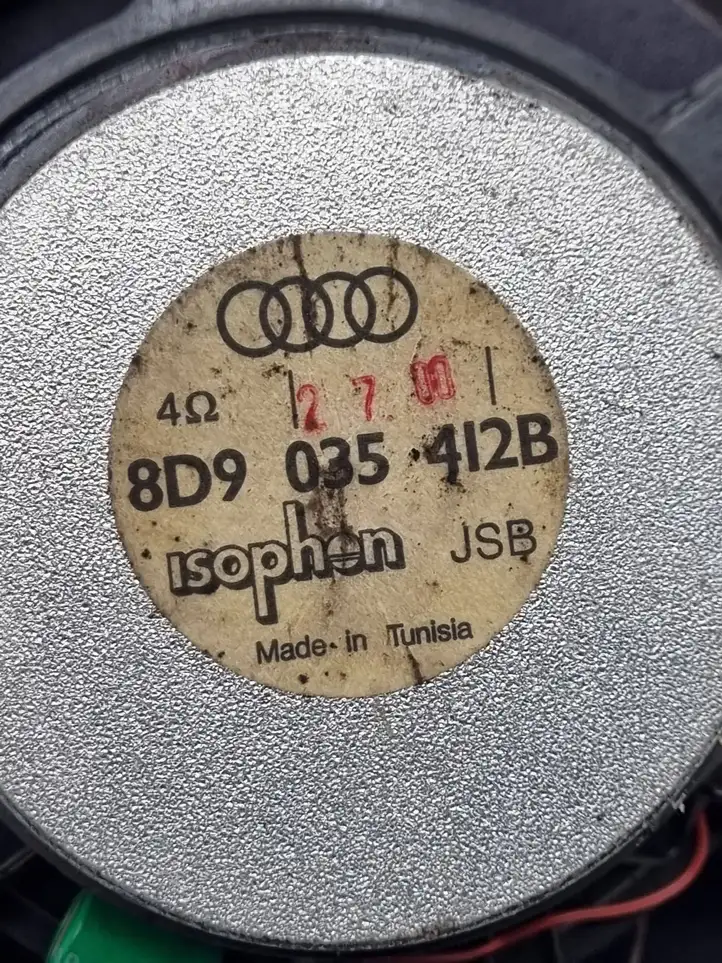 Audi A3/S3 8P (2008 - 2013) 8D9035412B Динамики передних дверей — фото 4