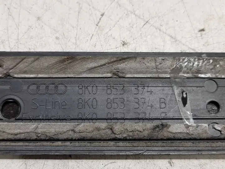 Audi A4 S4 B7 8E 8H (2004 - 2009) 8K0853373 Внутренняя обшивка порога (комплект) — фото 4