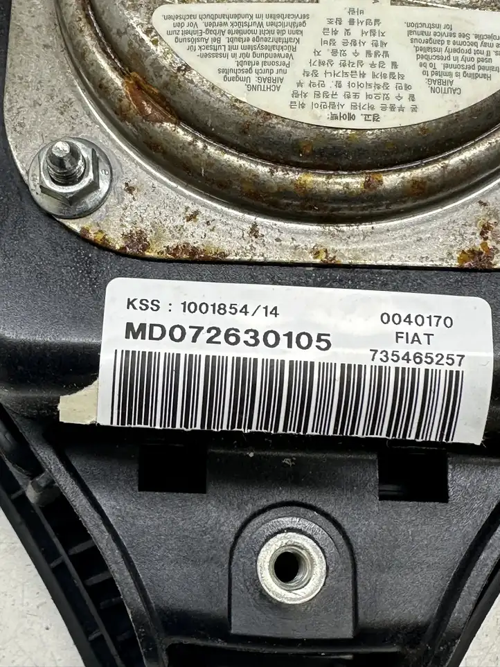 Fiat Croma (2005 - 2011) 735465257 Подушка безопасности руля — фото 3