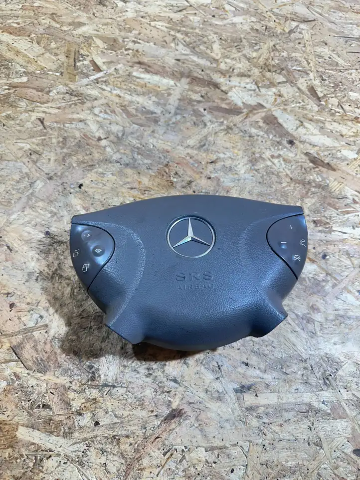 Mercedes-Benz E W211 (2002 - 2009) 61245240F Подушка безопасности руля — фото 1