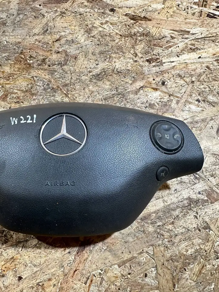 Mercedes-Benz S W221 (2005 - 2013) 61580330C Подушка безопасности руля — фото 4