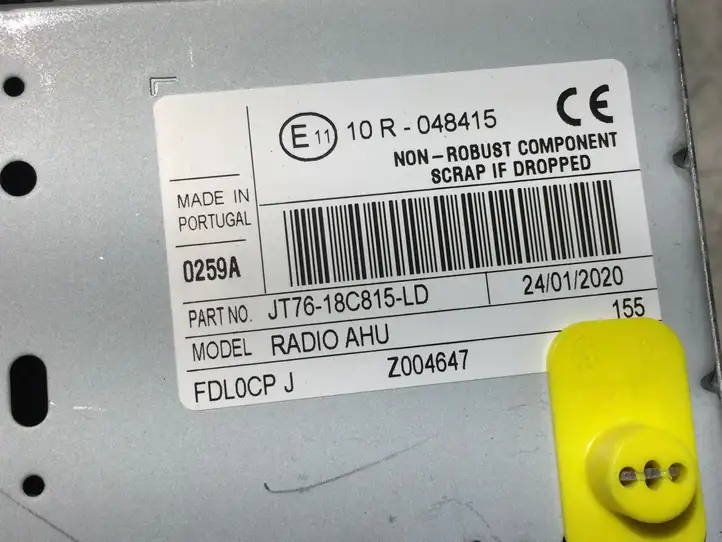 Ford Transit Courier (2014 - 2022) JT7618C815LD Магнитола / мультимедийная система — фото 3