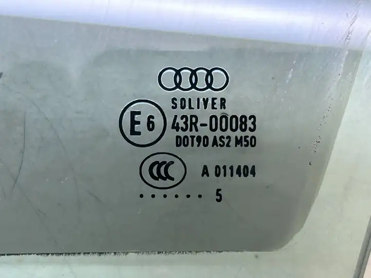 Audi A8 S8 D4 4H (2013 - 2017) 4H0845201A Стекло передней двери — фото 5