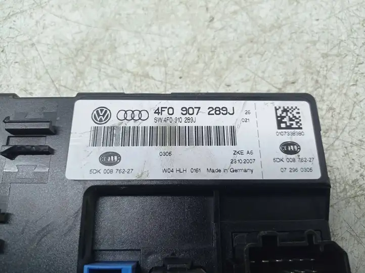 Audi A6 S6 C6 4F (2004 - 2008) 4F0907289J Модуль комфорта — фото 2