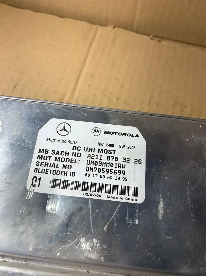 Mercedes-Benz E W211 (2002 - 2009) A2118703226 Прочие блоки управления — фото 5