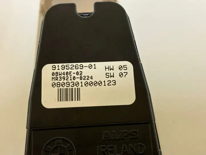 BMW 7 F01 (2008 - 2016) 9195269 Блок кнопок стеклоподъемников — фото 8