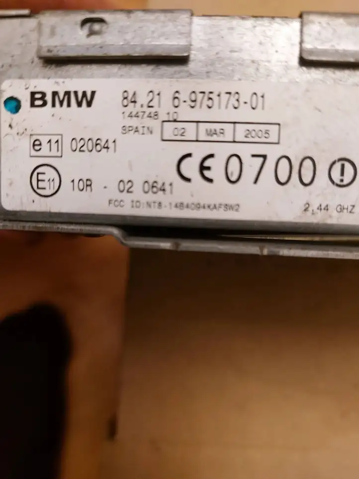 BMW 5 E60 E61 (2004 - 2010) 6975173 Bluetooth модуль — фото 3