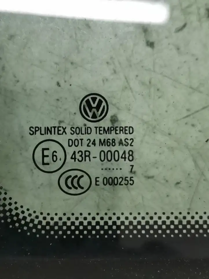 Volkswagen Touran I (2003 - 2010) 43R00048 Треугольное стекло кузова — фото 3