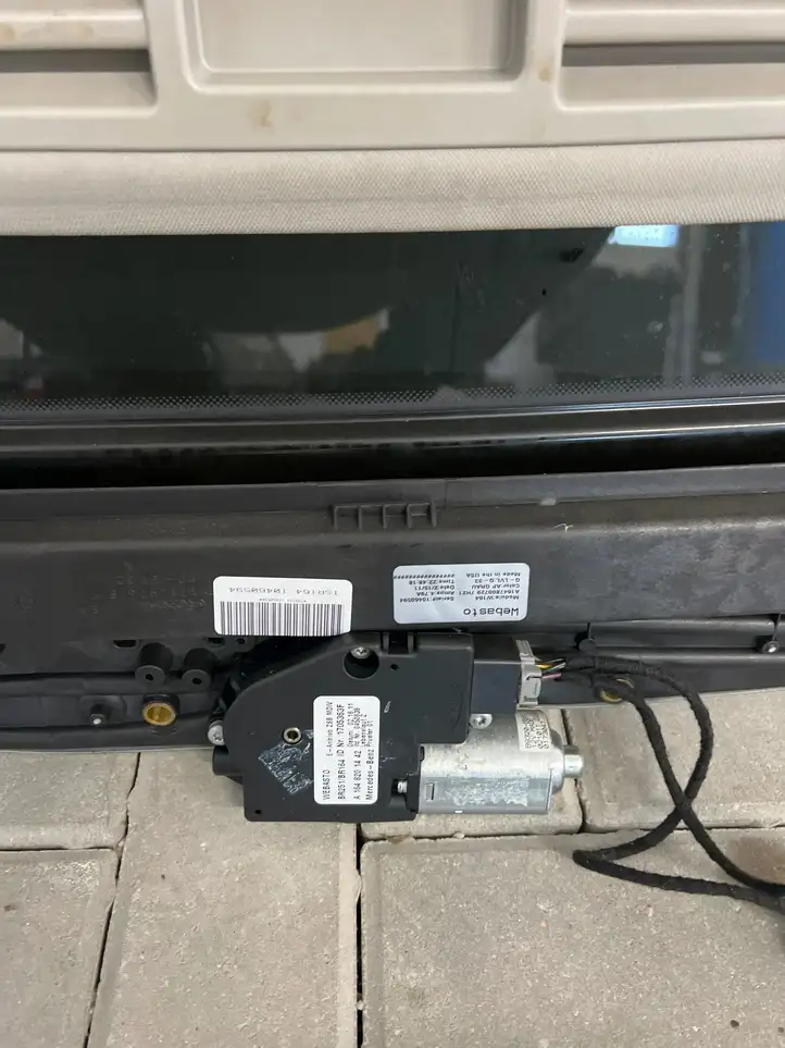 Mercedes-Benz ML W164 (2005 - 2011) A1648201442 Комплект люка крыши — фото 5