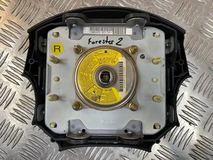 Subaru Forester SG (2003 - 2005) E3AA3191272 Подушка безопасности руля — фото 4
