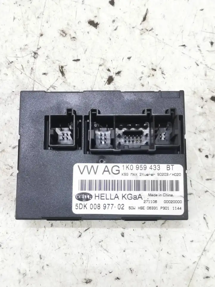 Volkswagen Touran I (2003 - 2010) 1K0959433BT Модуль комфорта — фото 1