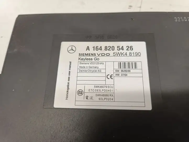 Mercedes-Benz ML W164 (2005 - 2011) A1648205426 Блок бесключевого доступа — фото 2