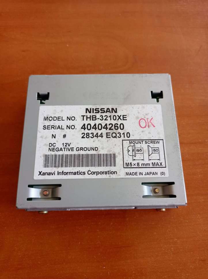 28344eq310 Nissan X-Trail T30 Navigacijos (GPS) valdymo blokas