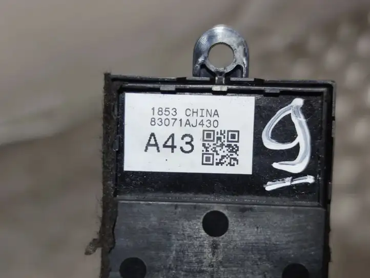 Subaru Outback (BS) (2014 - 2019) 83071AJ430 Кнопка стеклоподъемников — фото 6