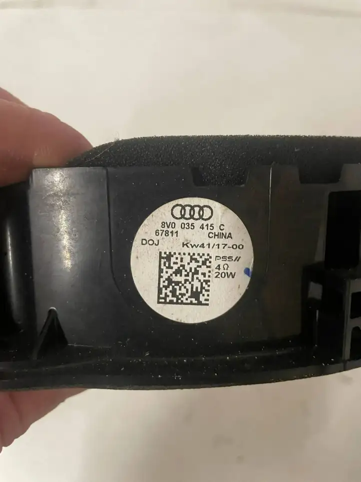 Audi A3/S3 8V (2012 - 2016) 8V0035415C Динамики передних дверей — фото 3