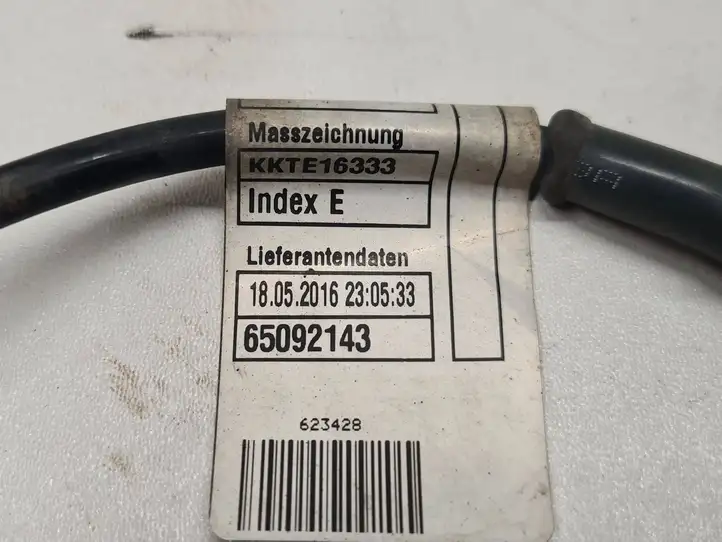BMW 3 F30 F35 F31 (2012 - 2018) 65092143 Минусовой провод аккумулятора — фото 2