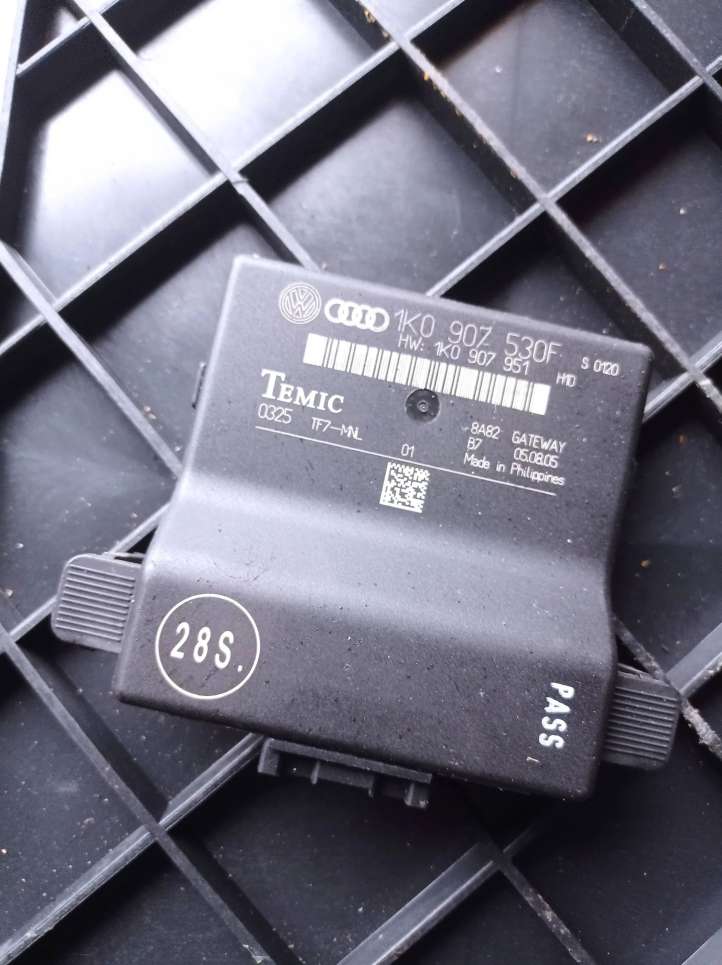 1K0907530F Audi A6 S6 C6 4F Gateway valdymo modulis