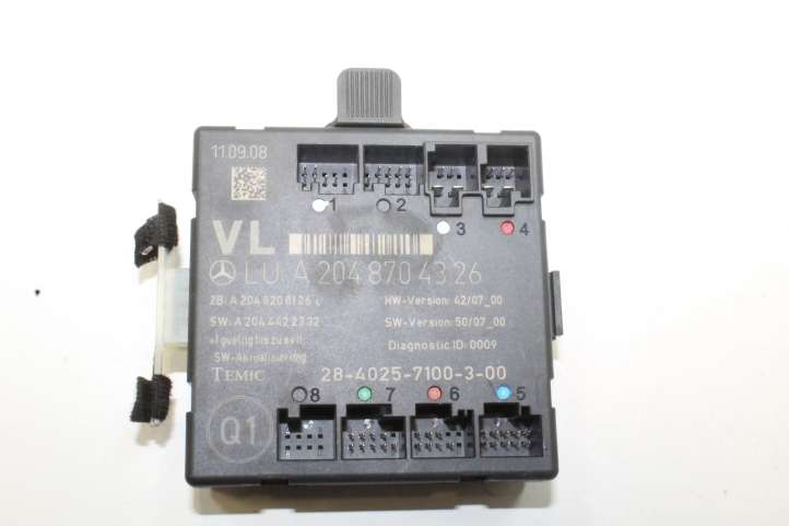 LUA2048704326 Lexus CT 200H Durų elektronikos valdymo blokas