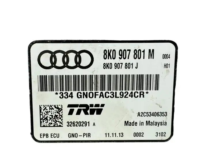 Audi A4 S4 B8 8K (2011 - 2015) 8K0907801J Блок управления стояночным тормозом — фото 9