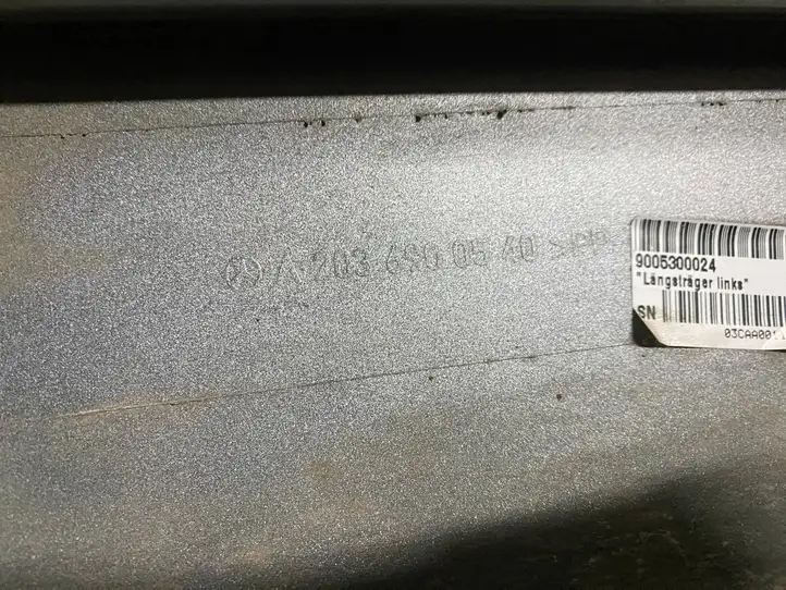 Mercedes-Benz C W203 (2000 - 2007) a2036900540 Порог кузова — фото 2