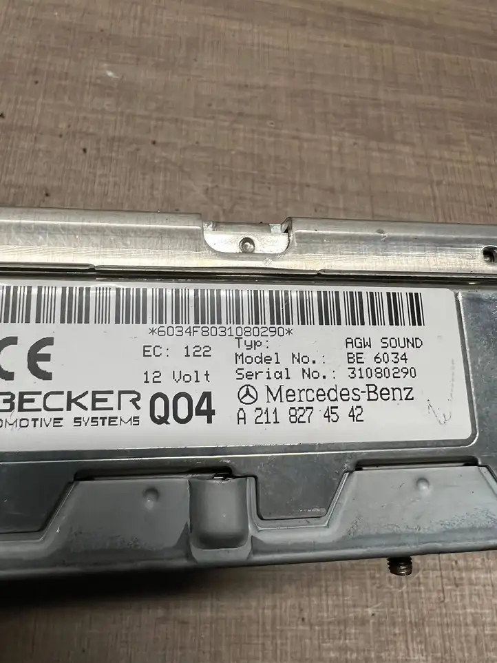 Mercedes-Benz E W211 (2002 - 2009) A2118274542 Комплект аудиосистемы — фото 3