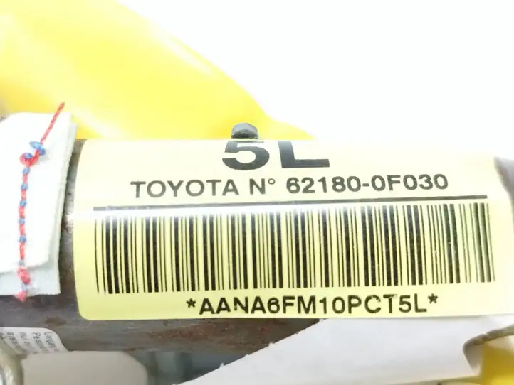Toyota Verso (2009 - 2012) 621800F030 Боковая подушка безопасности шторка — фото 6