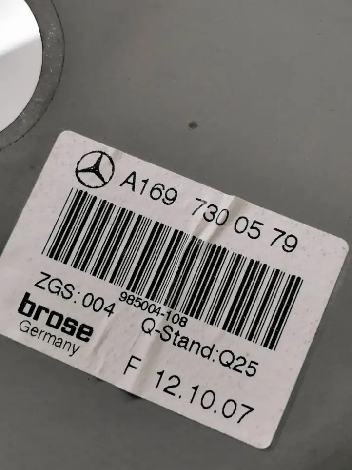 Mercedes-Benz B-class W245 (2005 - 2008) A1697300579 Механический стеклоподъемник задней двери — фото 5