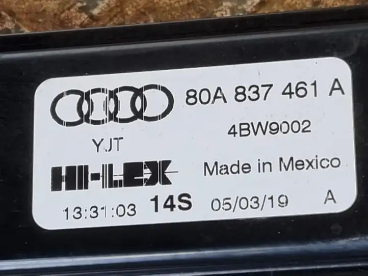Audi Q5 SQ5 (2017 - ) 80A837461A Электростеклоподъемник передний (комплект) — фото 4