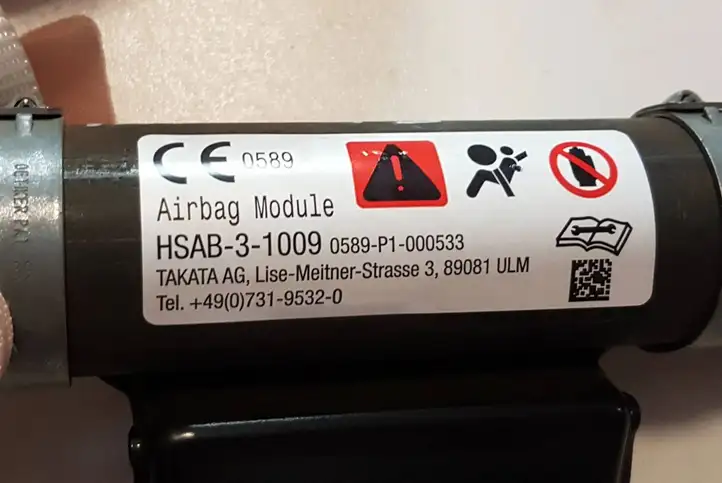 Nissan Navara D23 (2015 - ) 0589P1000533 Боковая подушка безопасности шторка — фото 2