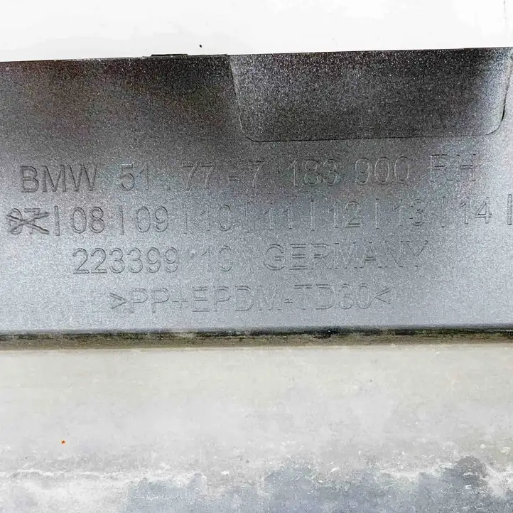 BMW 7 F01 (2008 - 2016) 7183900 Порог кузова — фото 6