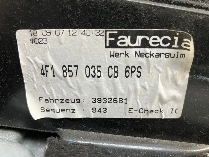 Audi A6 S6 C6 4F (2004 - 2008) 4F1857035CB Вещевой ящик — фото 5