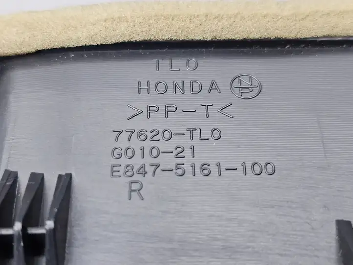 Honda Accord (2008 - 2016) 77620TL0 Боковой воздушный дефлектор — фото 5