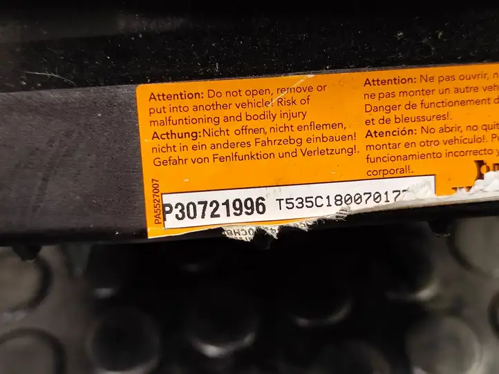 Volvo V70 (2007 - 2013) P30721996 Подушка безопасности руля — фото 6