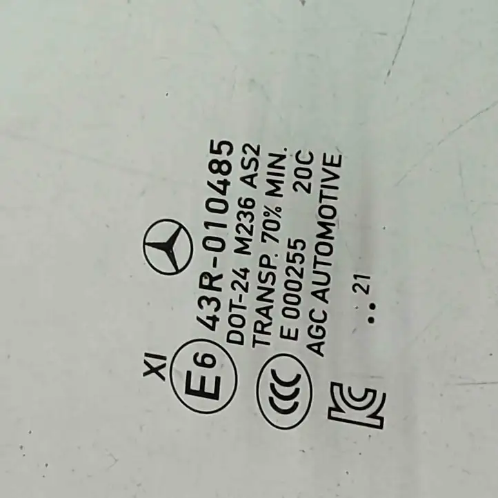 Mercedes-Benz EQS V297 (2021 - ) A2977302600 Стекло задней двери — фото 6
