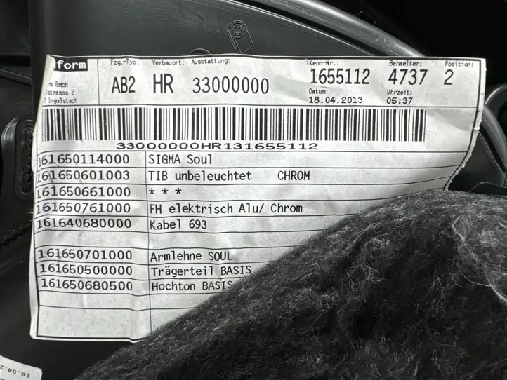 Audi A3/S3 8V (2012 - 2016) 8V4867306 Обшивка задней двери — фото 9