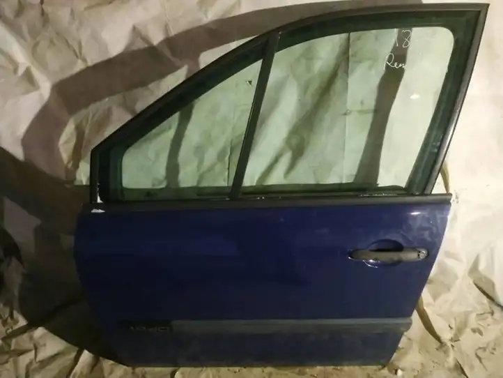 Renault Scenic II - Grand scenic II (2003 - 2006) melynos Дверь — фото 2