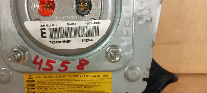 Toyota Avensis T250 (2003 - 2006) 4513005112 Подушка безопасности руля — фото 8