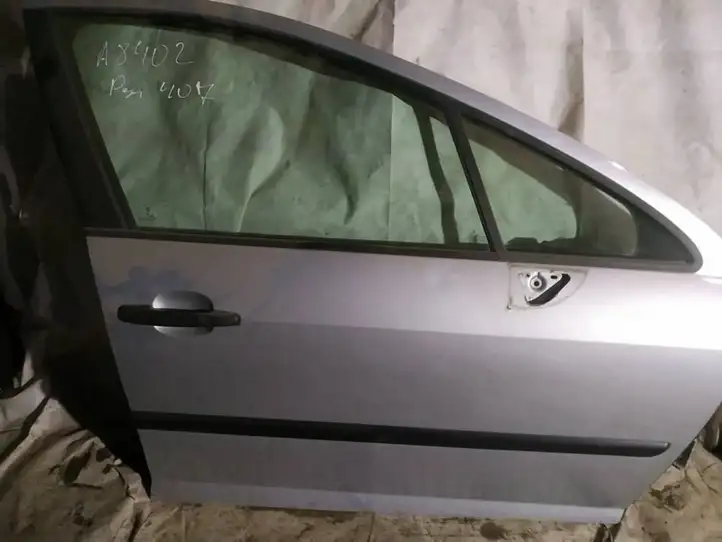 Peugeot 407 (2004 - 2011) pilkos Дверь — фото 3