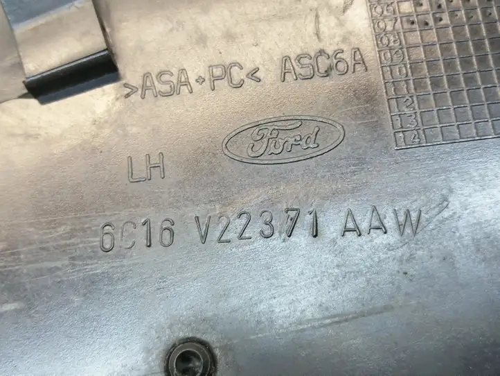 Ford Transit (2006 - 2013) 6C16V22371AAW Накладка стекла передней двери — фото 3