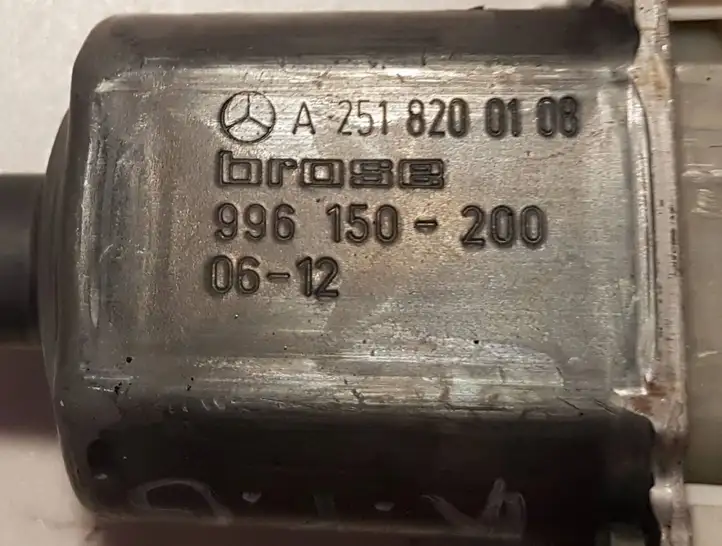 Mercedes-Benz GL X164 (2006 - 2012) A2518200108 Стеклоподъемник задней двери — фото 2