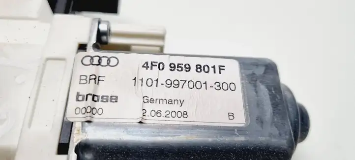 Audi A6 S6 C6 4F (2008 - 2011) 4F0959801F Стеклоподъемник задней двери — фото 4