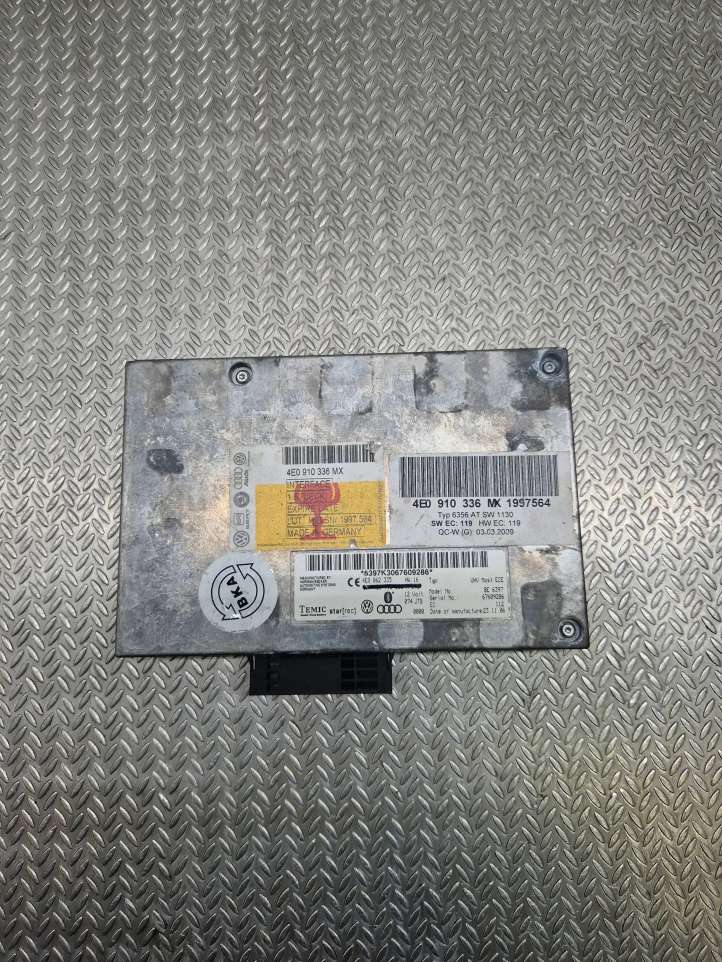 4E0910336MX Audi A6 S6 C6 4F Bluetooth modulis